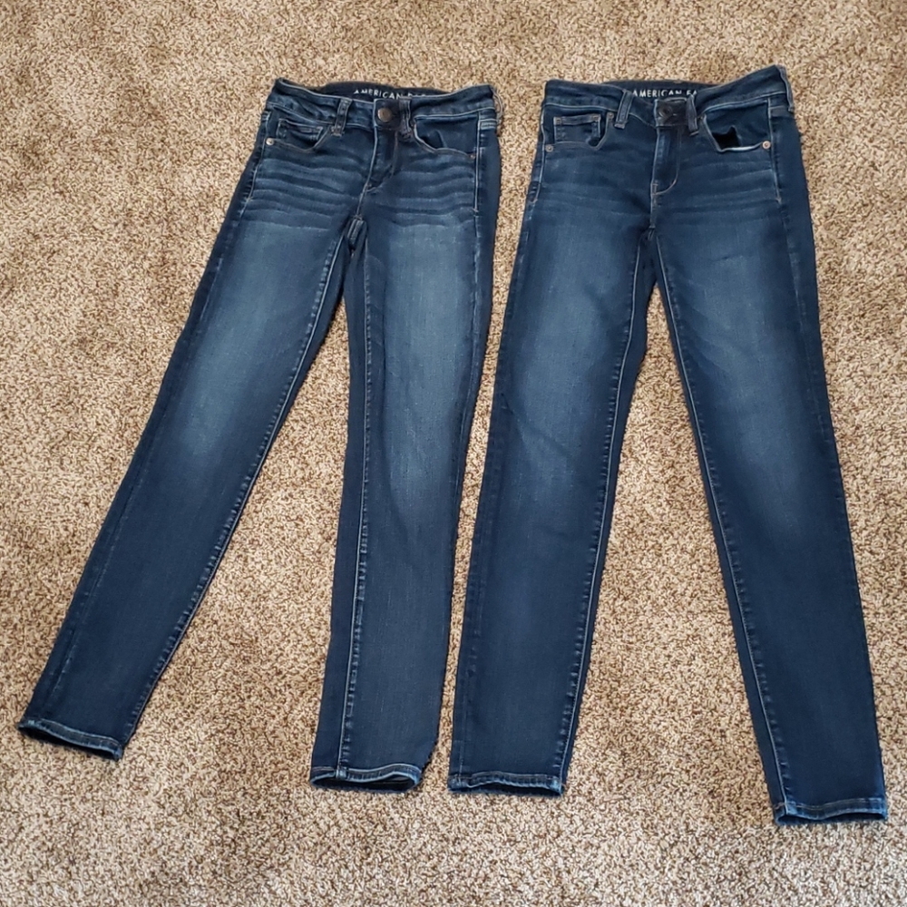 American Eagle skinny jeans bundle